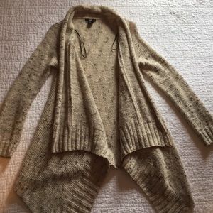 H&M open front sweater